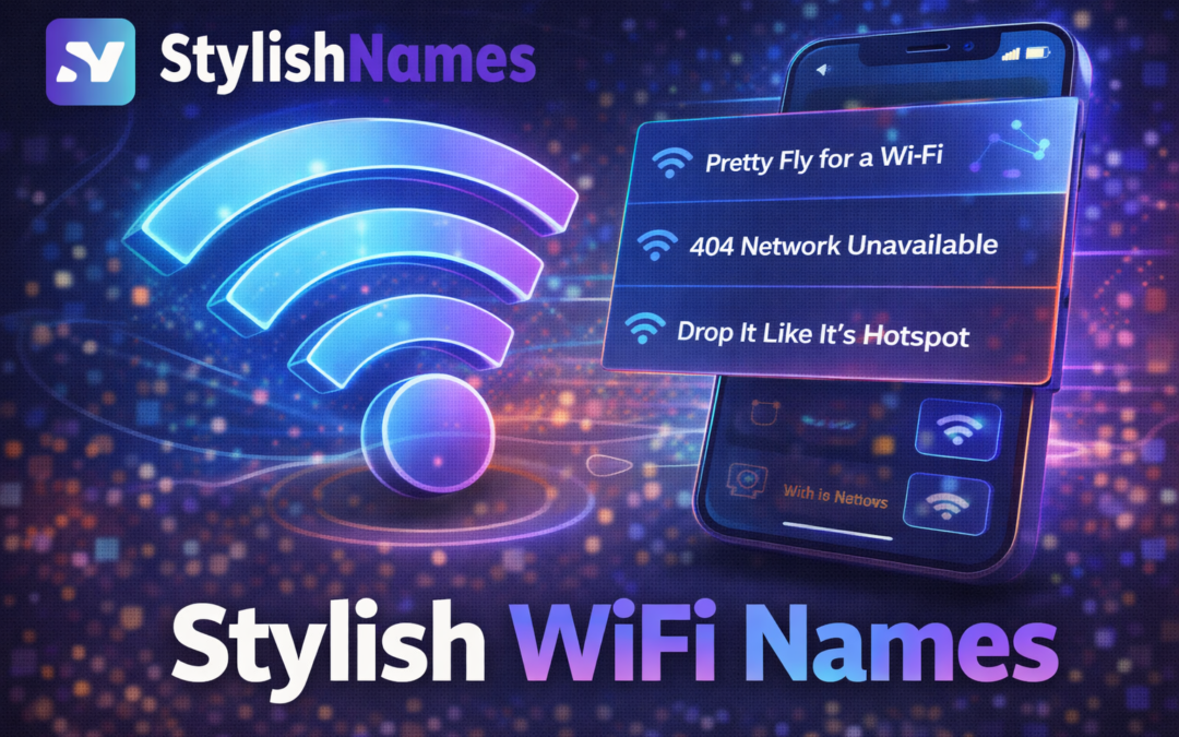 Stylish WiFi Names That Make Your Network Look Premium