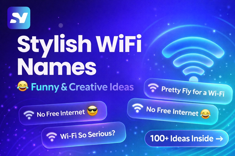 200 Stylish Wi-Fi Names That Are Funny