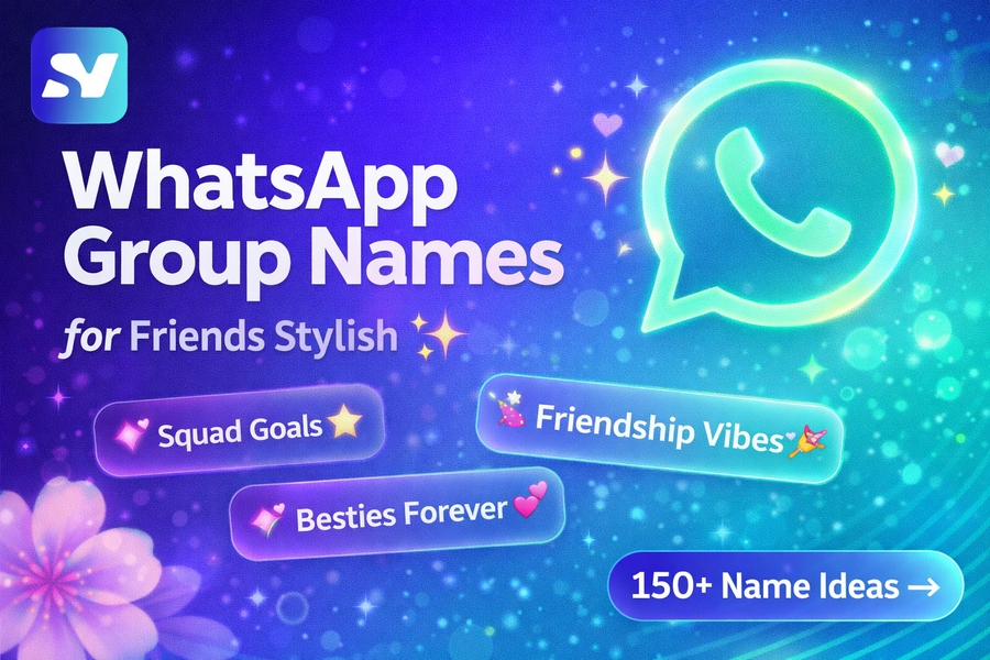 150 Stylish WhatsApp Group Names for Friends